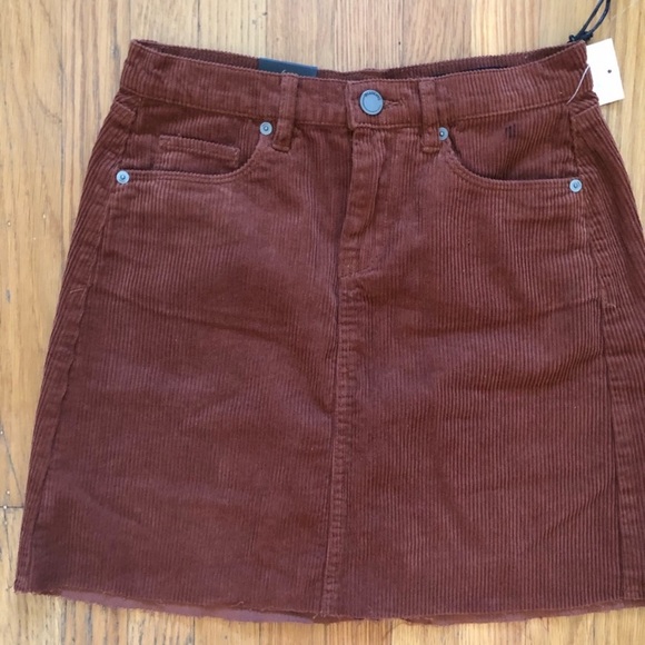 BLANK NYC Atlas Corduroy Skirt 24 NWT - Picture 2 of 8